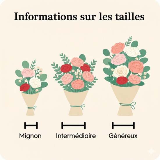 Laissez parler votre cœur avec le Petit bouquet Romantique, une création florale pleine de tendresse.