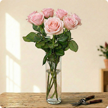 Bouquet personnalisé de roses roses