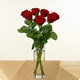 Roses rouges à l'unité