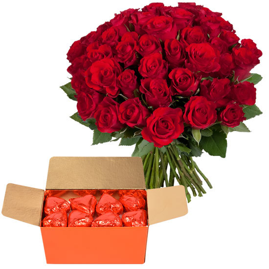 Offrez un bouquet rouge passion