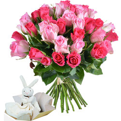 Fleurs De Naissance Livraison Bouquet De Naissance 123fleurs