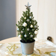 Petit sapin de Noël décoré